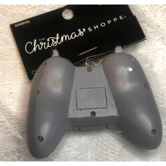 Video Game Controller Ornament Gray The Christmas Shoppe Holiday Décor Gift Kids - Picture 2 of 2